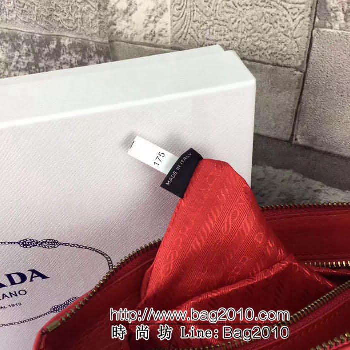 普拉達PRADA原單 PRADA 1BH050 義大利最新版 進囗頭層牛皮單肩斜跨包 PHY1302